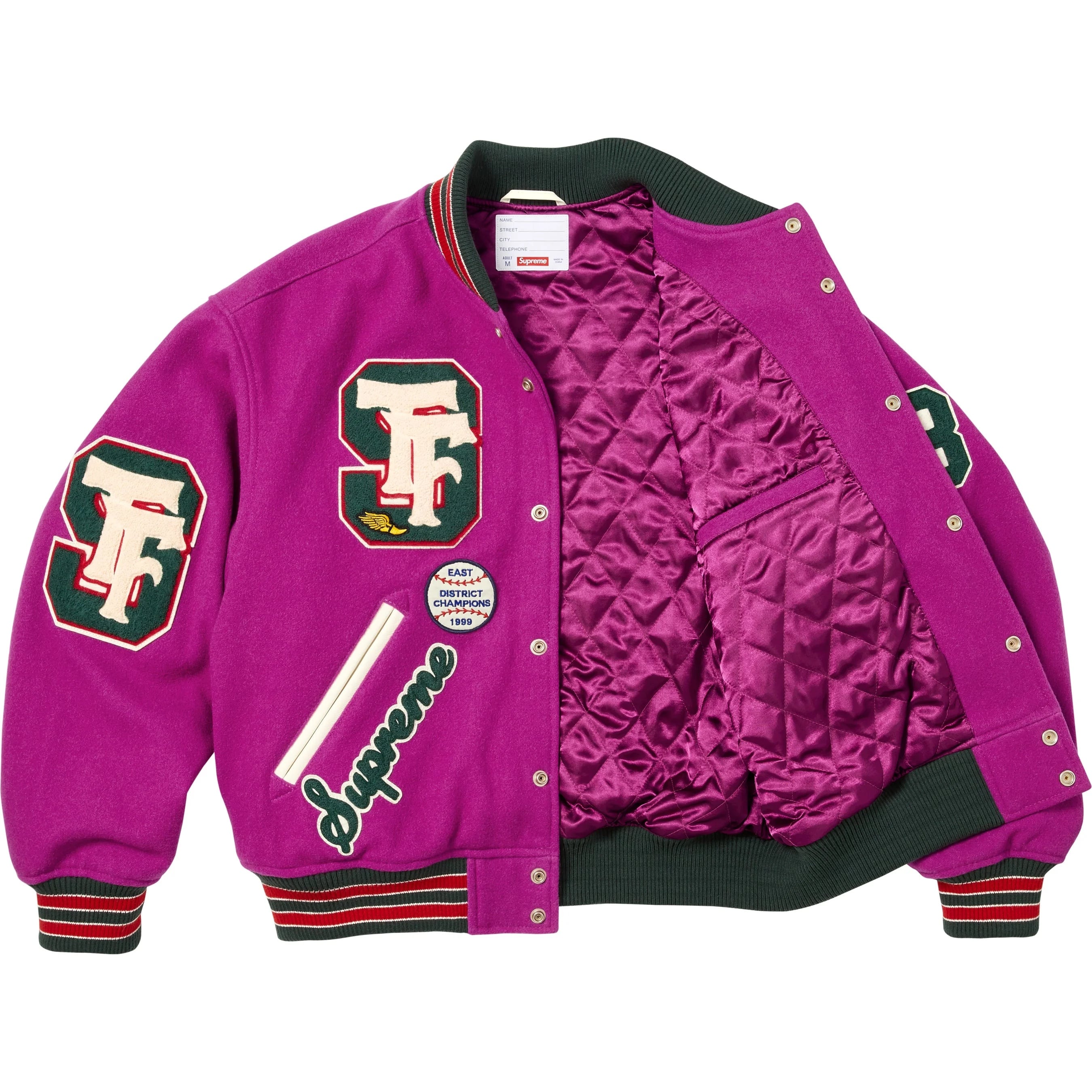 Drill Team Varsity Jacket view 3